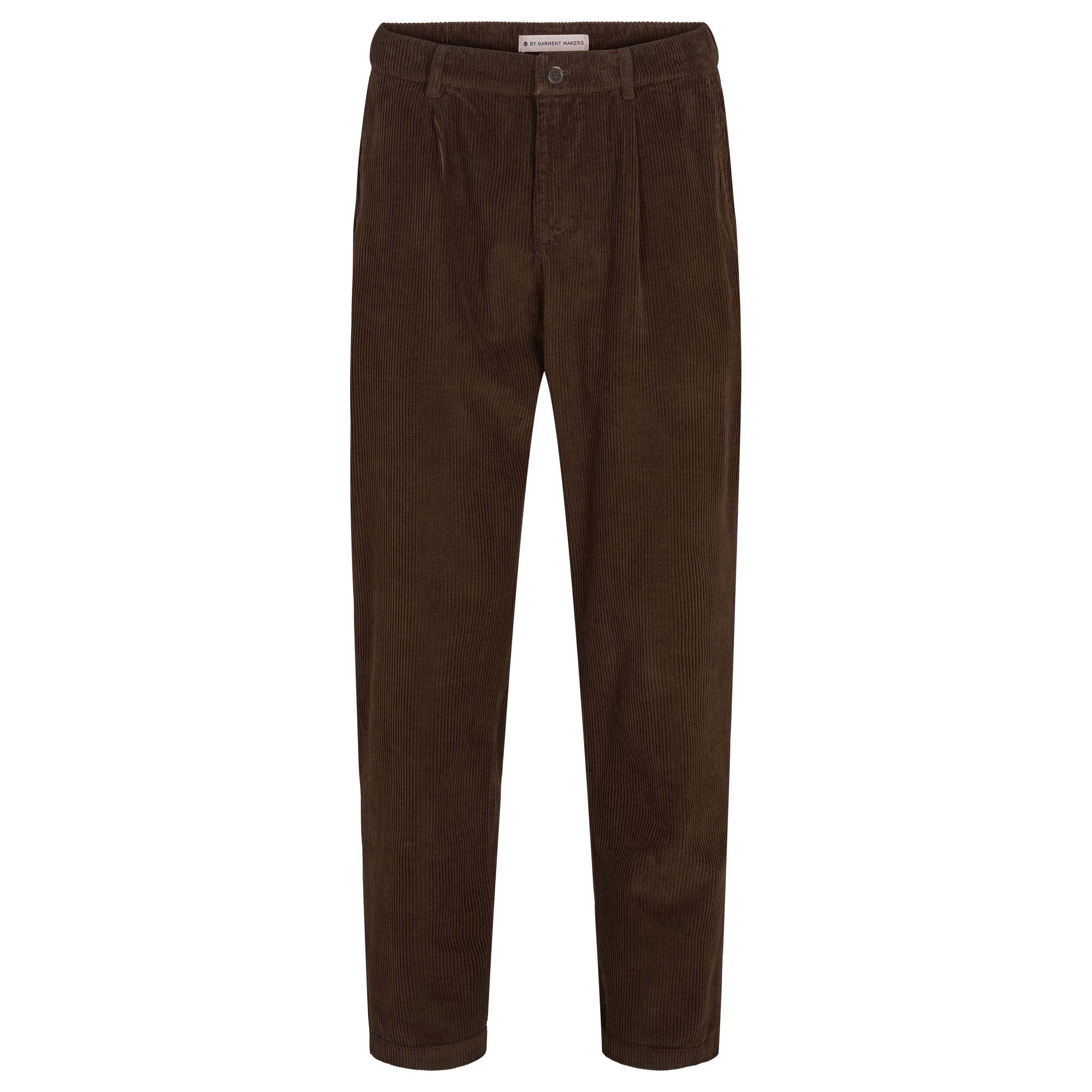 By Garment Makers Buster Corduroy Pants GOTS Pants 3000 Ebony Brown