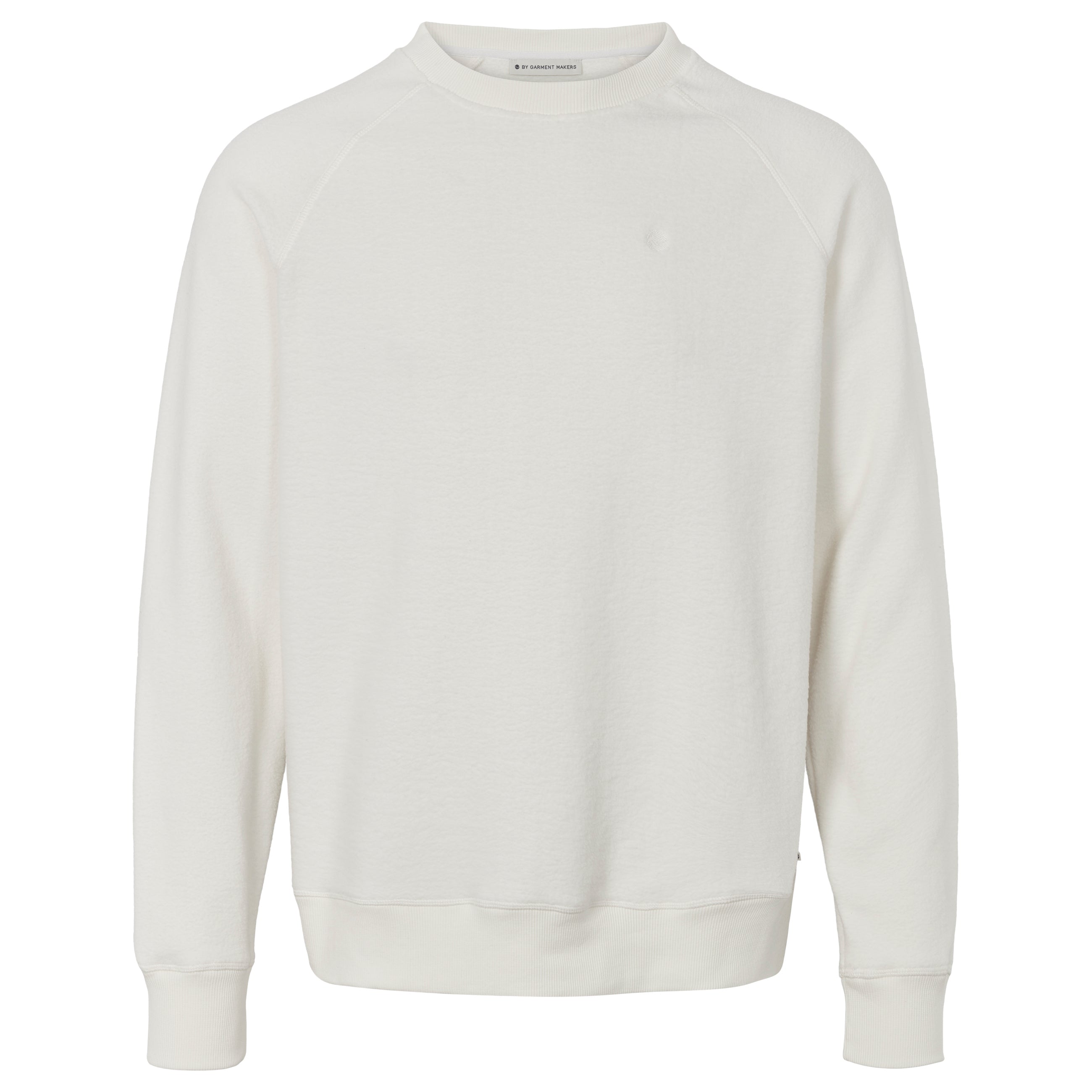 By Garment Makers Mads Pile Sweatshirt Sweatshirt 1160 Ecru