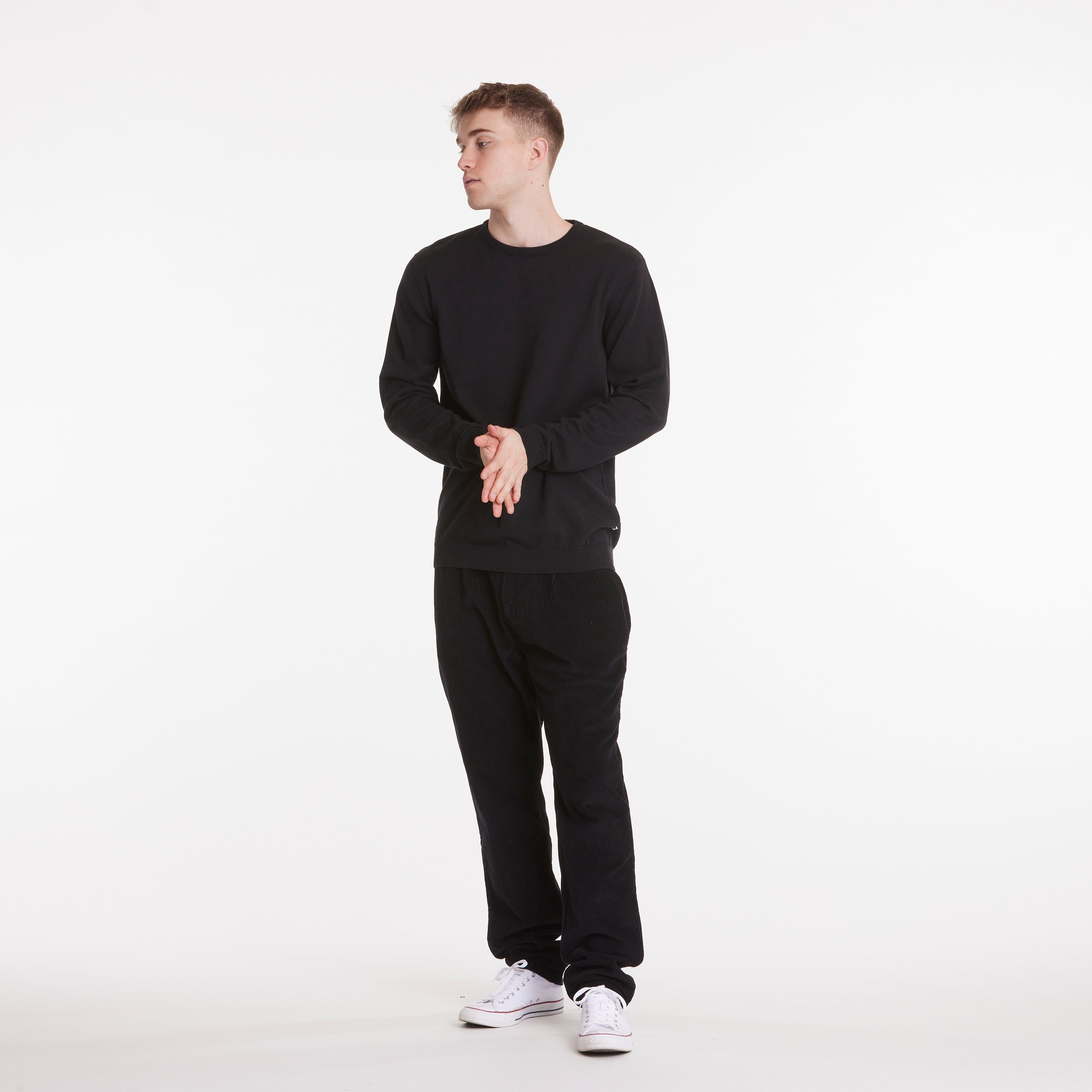 By Garment Makers Skipper GOTS Knit 1204 Jet Black