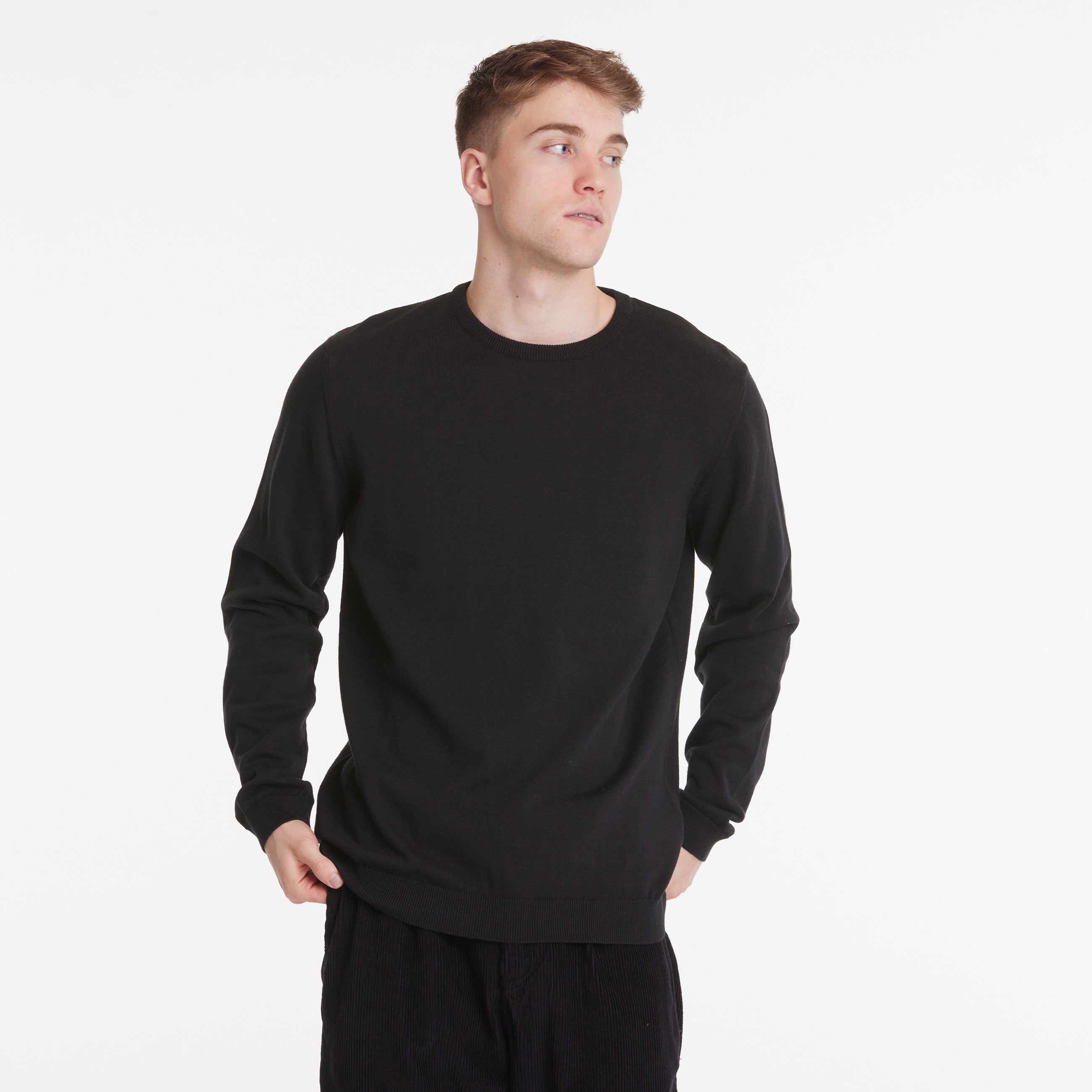 By Garment Makers Skipper GOTS Knit 1204 Jet Black