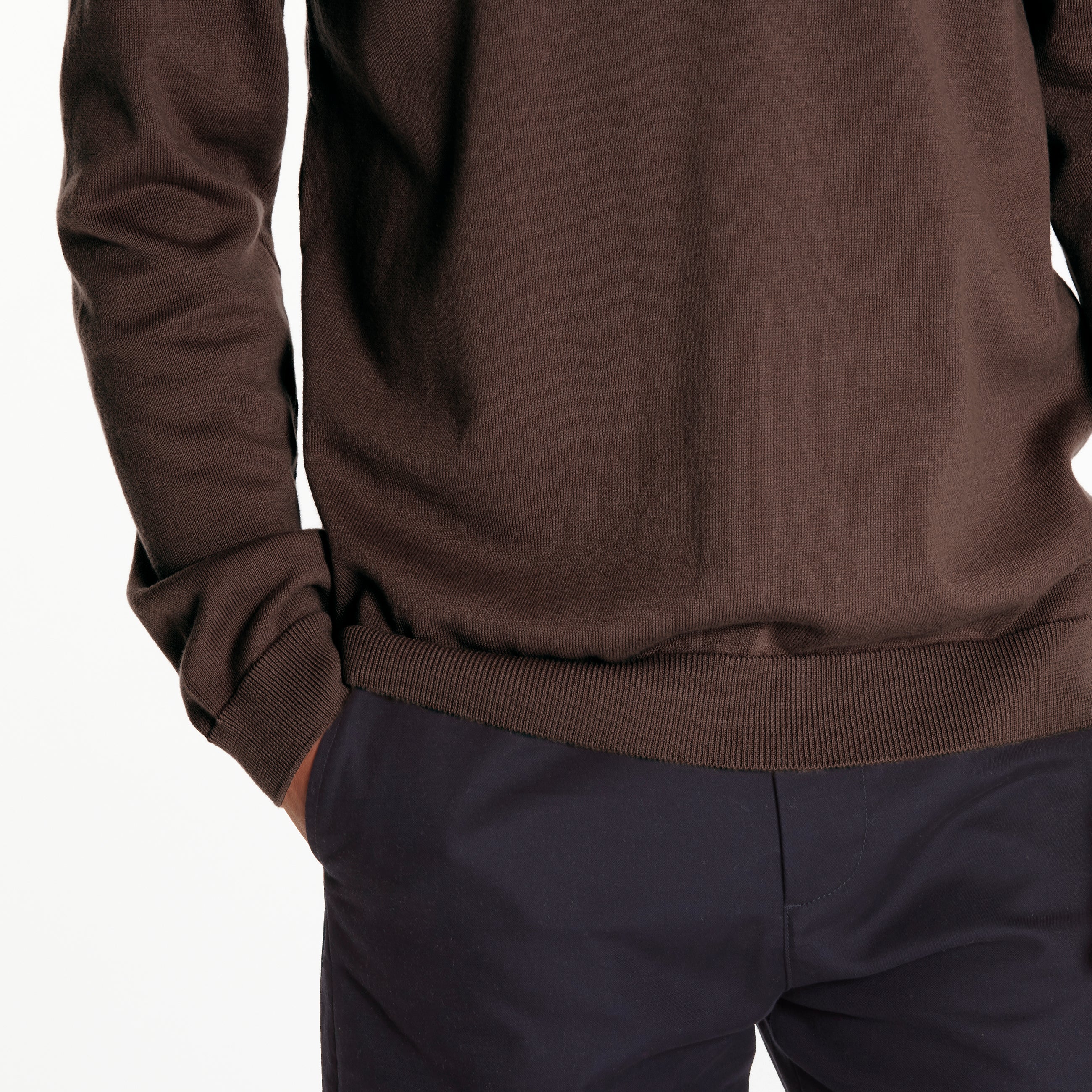 By Garment Makers Skipper GOTS Knit 3000 Ebony Brown