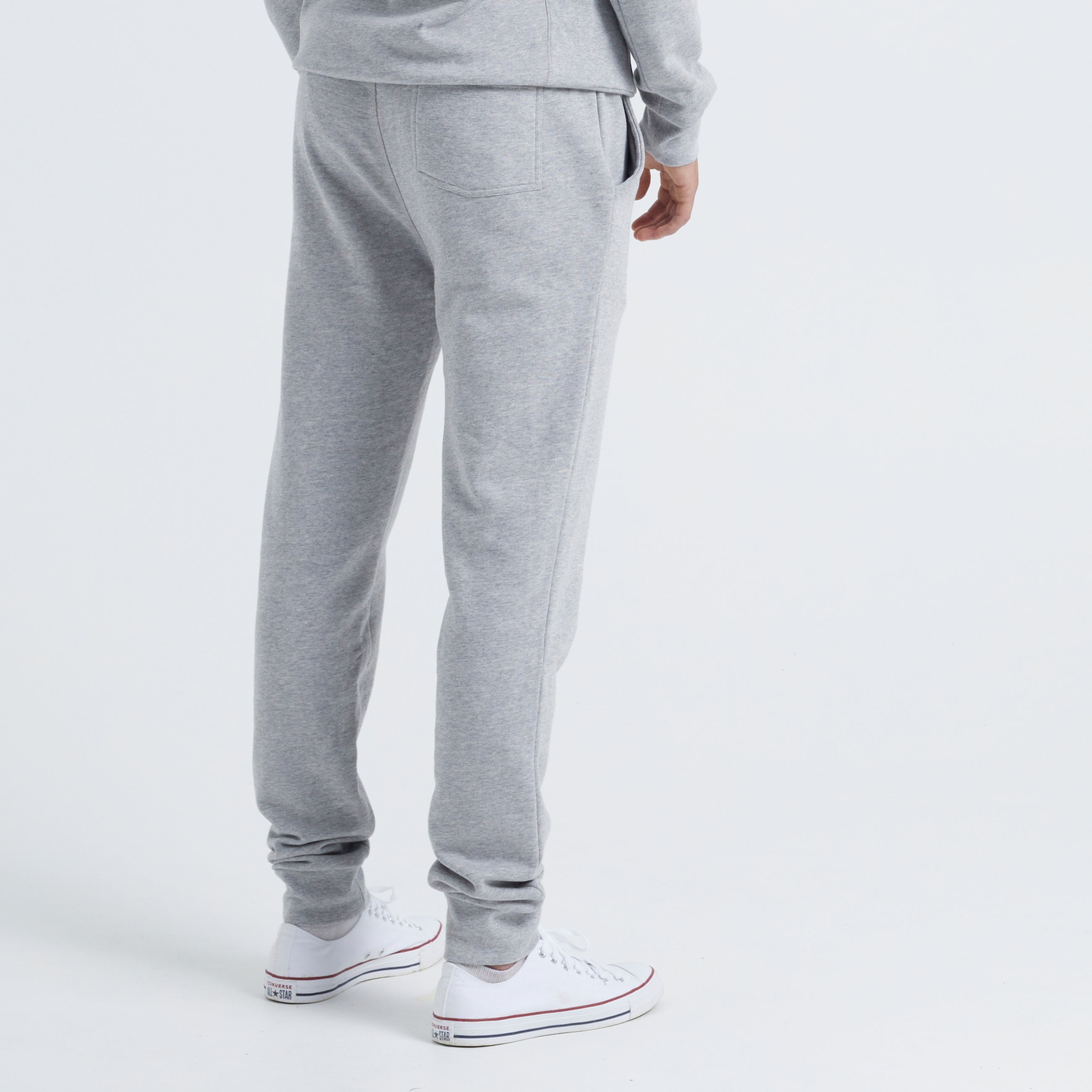 By Garment Makers Julian The Oganic Sweatpants Pants 1145 Light Grey Melange