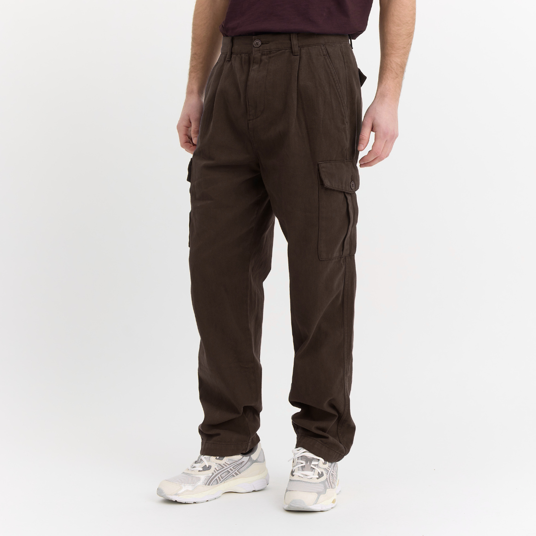 By Garment Makers Luke Combat Pants Pants 3000 Ebony Brown