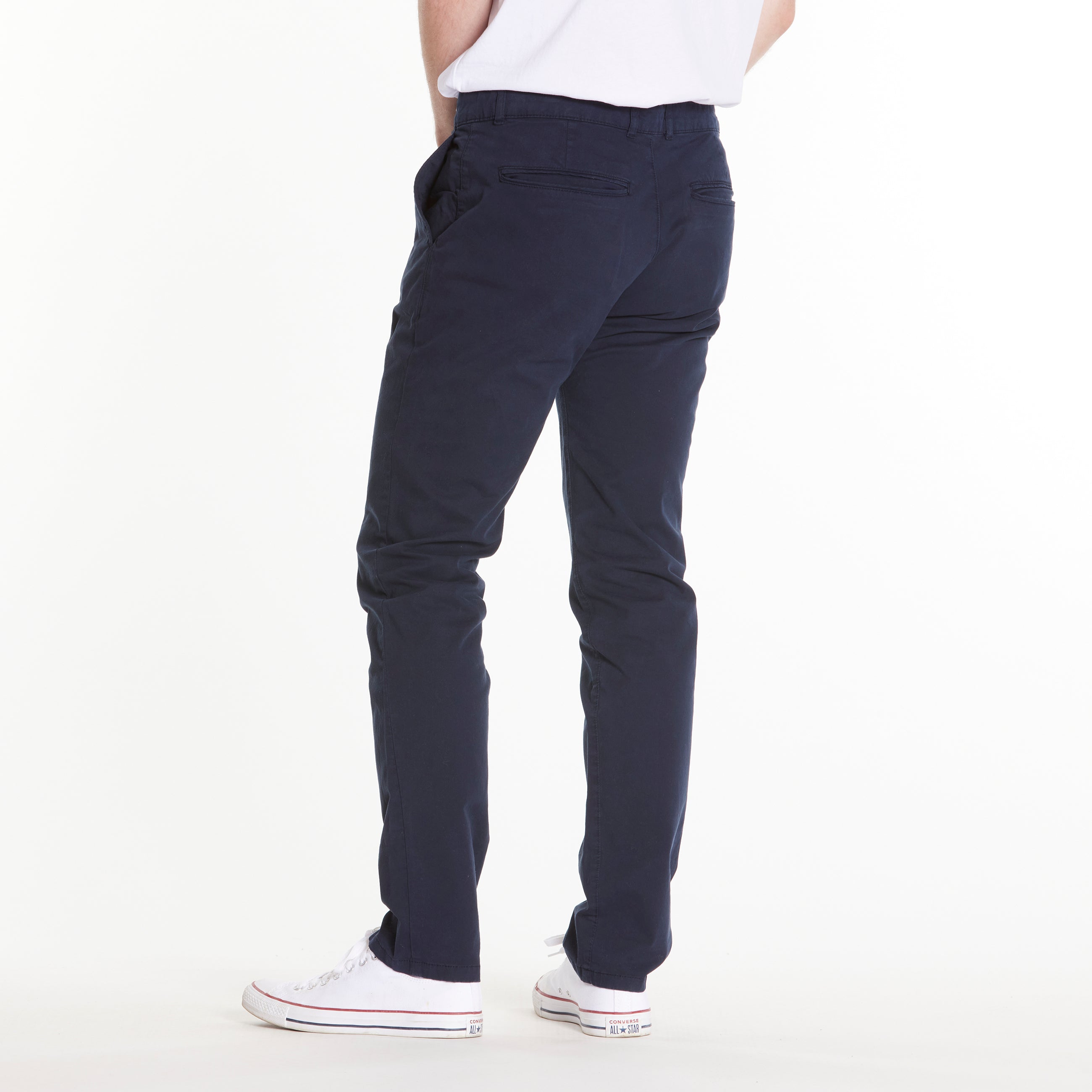 By Garment Makers The Organic Chino Pants GOTS Pants 3096 Navy Blazer