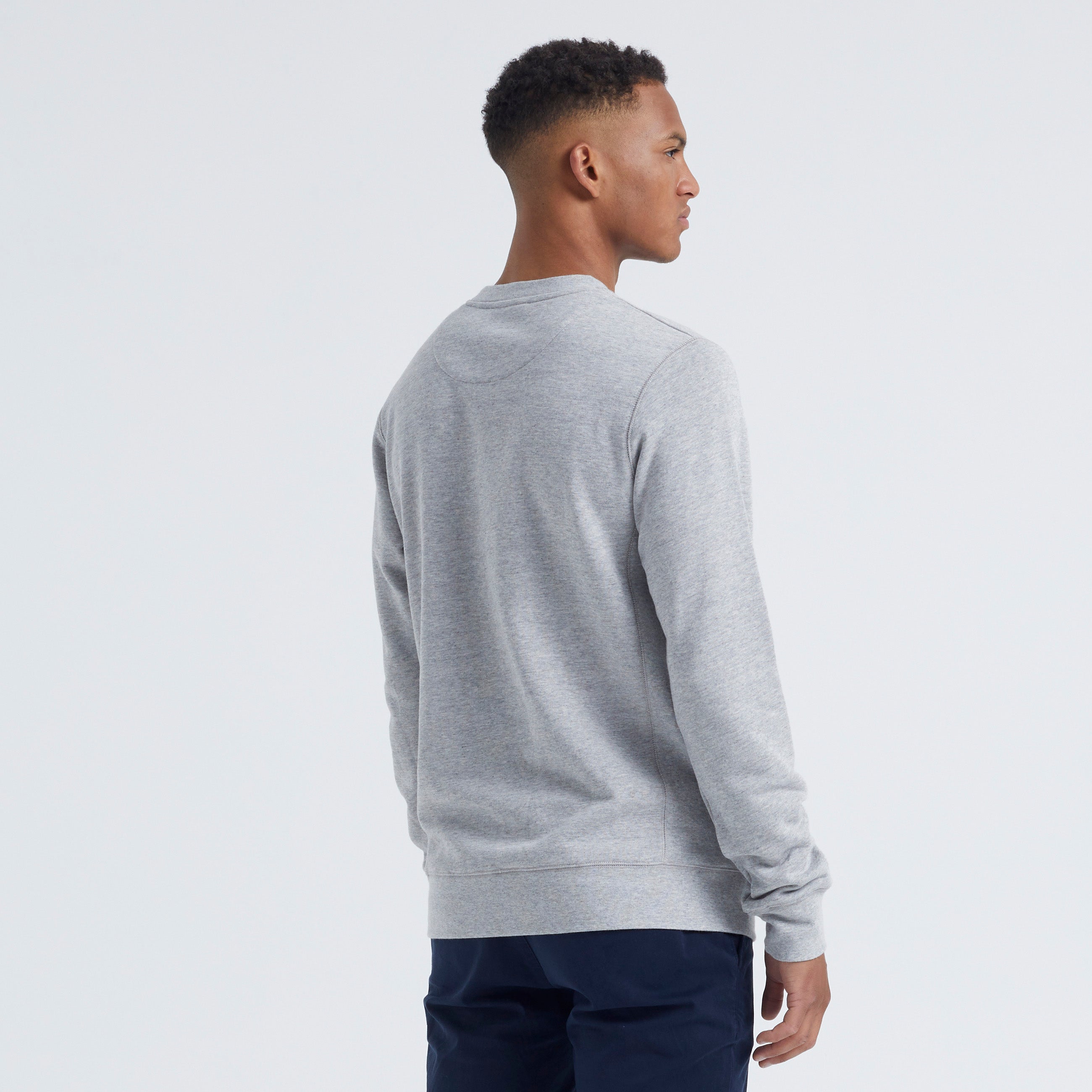 By Garment Makers The Organic Sweatshirt GOTS Sweatshirt 1145 Light Grey Melange